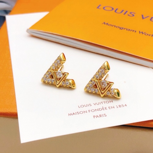 Wholesale Louis Vuitton Earrings For Women #1253419 $27.00 USD, Wholesale Quality Replica Louis Vuitton Earrings