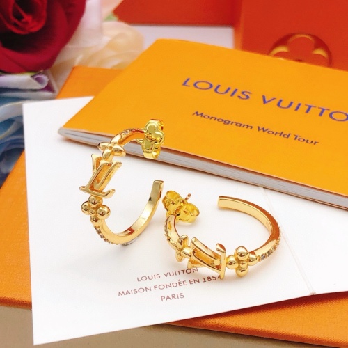 Wholesale Louis Vuitton Earrings For Women #1253431 $29.00 USD, Wholesale Quality Replica Louis Vuitton Earrings