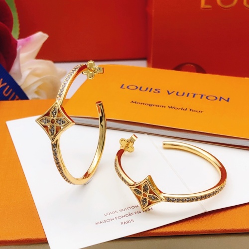 Replica Louis Vuitton Earrings For Women #1253449 $32.00 USD for Wholesale