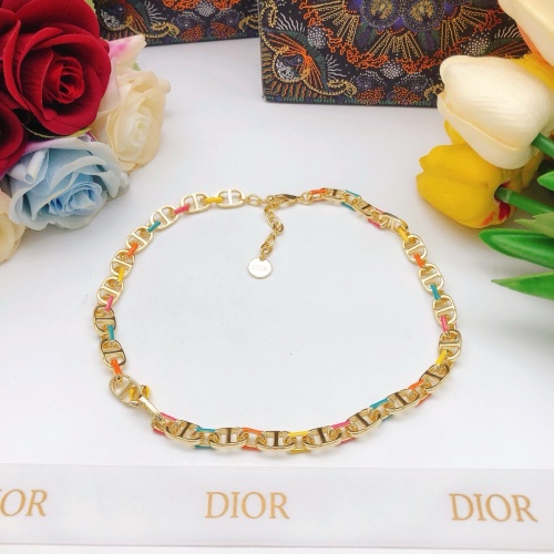 Wholesale Christian Dior Necklaces #1253540 $42.00 USD, Wholesale Quality Replica Christian Dior Necklaces