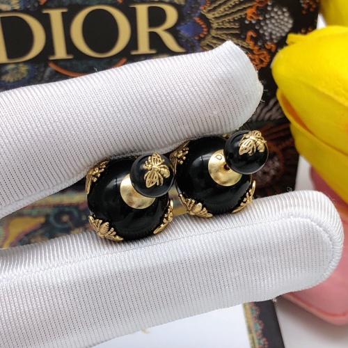 Replica Christian Dior Earrings For Women #1253645 $29.00 USD for Wholesale