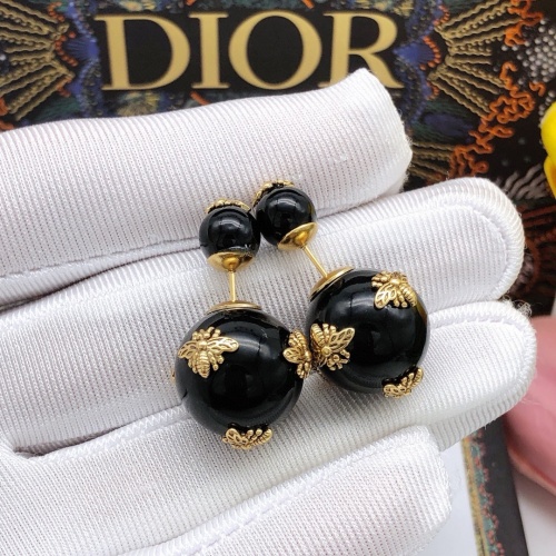 Replica Christian Dior Earrings For Women #1253645 $29.00 USD for Wholesale