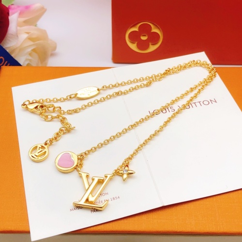 Wholesale Louis Vuitton Necklaces For Women #1253669 $29.00 USD, Wholesale Quality Replica Louis Vuitton Necklaces