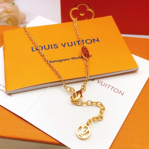 Replica Louis Vuitton Necklaces For Women #1253669 $29.00 USD for Wholesale