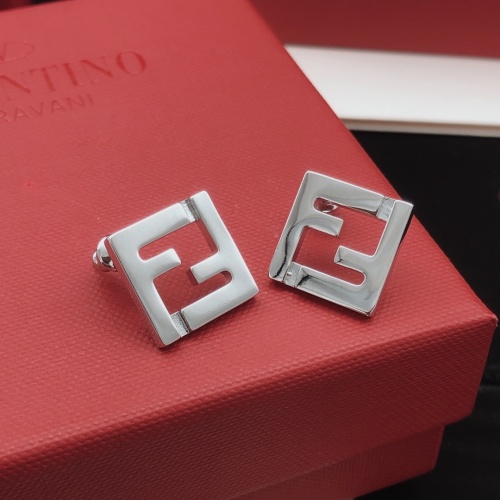 Wholesale Fendi Earrings For Women #1253675 $25.00 USD, Wholesale Quality Replica Fendi Earrings