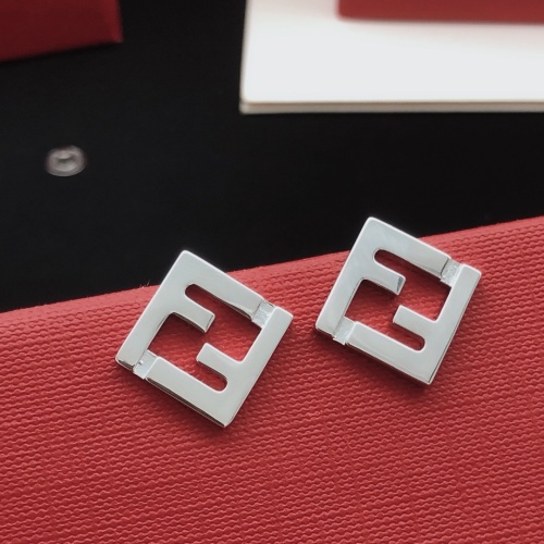 Replica Fendi Earrings For Women #1253675 $25.00 USD for Wholesale