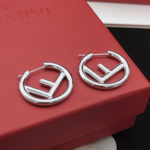 Wholesale Fendi Earrings For Women #1253676 $27.00 USD, Wholesale Quality Replica Fendi Earrings