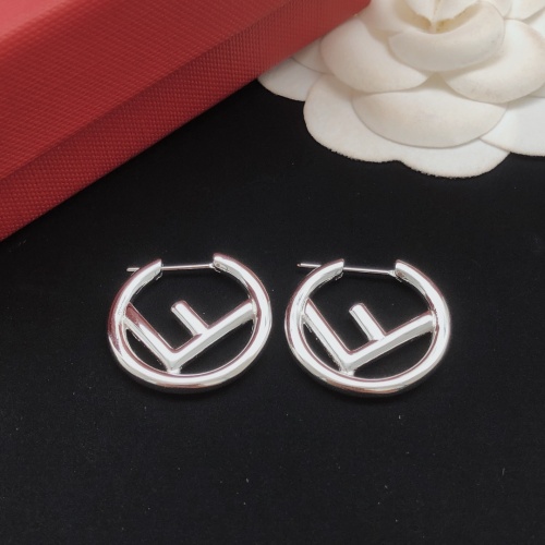 Replica Fendi Earrings For Women #1253676 $27.00 USD for Wholesale