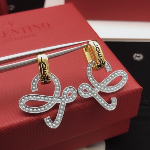 Wholesale LOEWE Earrings For Women #1253680 $32.00 USD, Wholesale Quality Replica LOEWE Earrings