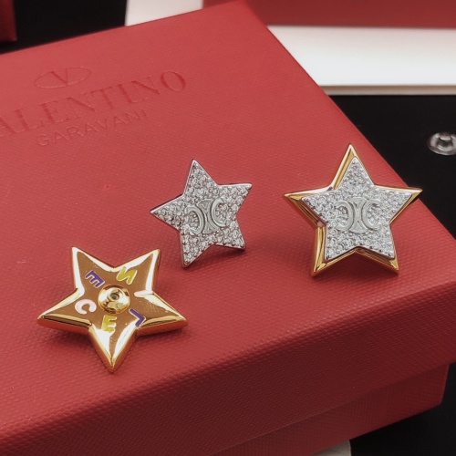 Replica Celine Earrings For Women #1253681 $32.00 USD for Wholesale