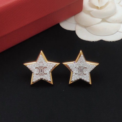 Replica Celine Earrings For Women #1253681 $32.00 USD for Wholesale