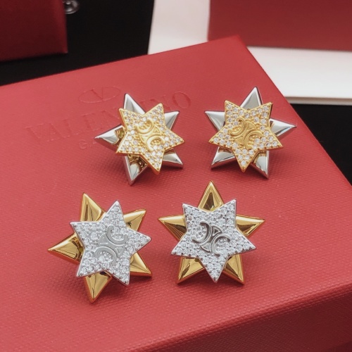 Replica Celine Earrings For Women #1253681 $32.00 USD for Wholesale