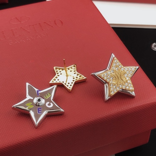 Replica Celine Earrings For Women #1253682 $32.00 USD for Wholesale