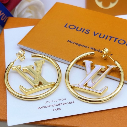 Replica Louis Vuitton Earrings For Women #1253697 $29.00 USD for Wholesale