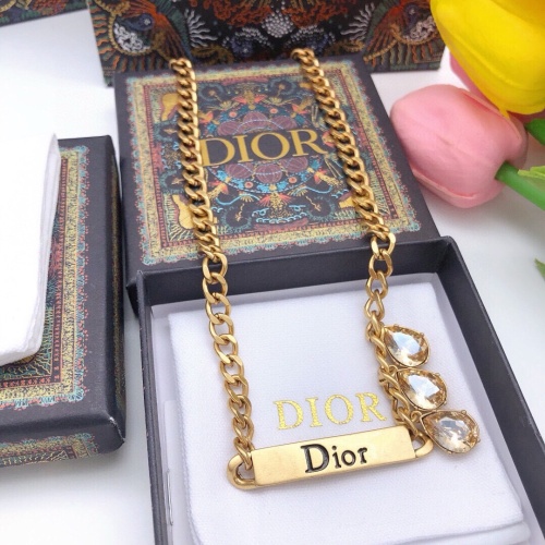 Wholesale Christian Dior Necklaces #1253721 $32.00 USD, Wholesale Quality Replica Christian Dior Necklaces