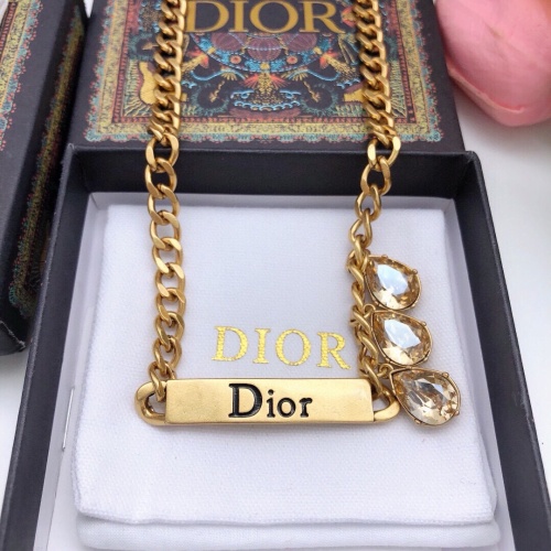 Replica Christian Dior Necklaces #1253721 $32.00 USD for Wholesale