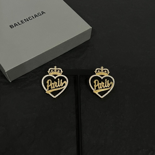 Replica Balenciaga Earrings For Women #1253731 $38.00 USD for Wholesale