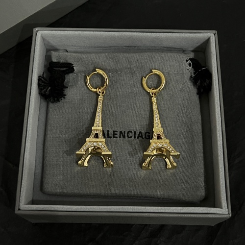 Wholesale Balenciaga Earrings For Women #1253735 $40.00 USD, Wholesale Quality Replica Balenciaga Earrings