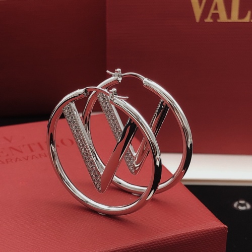 Replica Valentino Earrings For Women #1253737 $32.00 USD for Wholesale