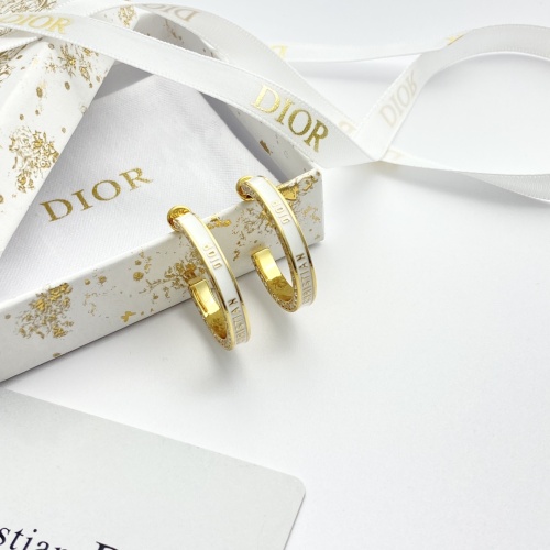 Replica Christian Dior Earrings For Women #1253761 $38.00 USD for Wholesale