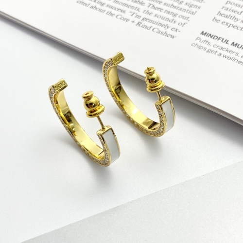 Replica Christian Dior Earrings For Women #1253761 $38.00 USD for Wholesale