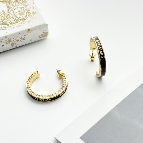 Replica Christian Dior Earrings For Women #1253762 $38.00 USD for Wholesale