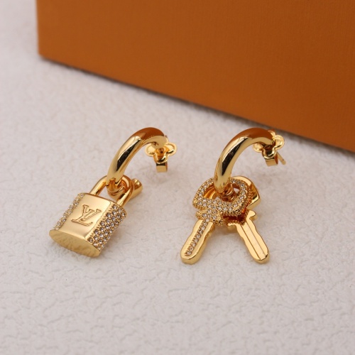 Wholesale Louis Vuitton Earrings For Women #1253765 $64.00 USD, Wholesale Quality Replica Louis Vuitton Earrings