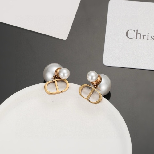 Wholesale Christian Dior Earrings For Women #1253793 $25.00 USD, Wholesale Quality Replica Christian Dior Earrings