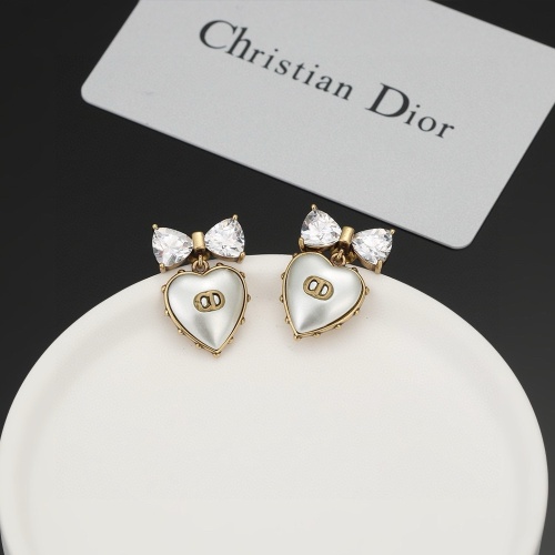 Wholesale Christian Dior Earrings For Women #1253794 $27.00 USD, Wholesale Quality Replica Christian Dior Earrings