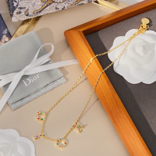 Wholesale Christian Dior Necklaces For Women #1253817 $29.00 USD, Wholesale Quality Replica Christian Dior Necklaces