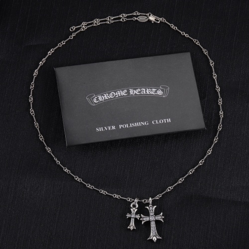 Wholesale Chrome Hearts Necklaces #1253914 $39.00 USD, Wholesale Quality Replica Chrome Hearts Necklaces