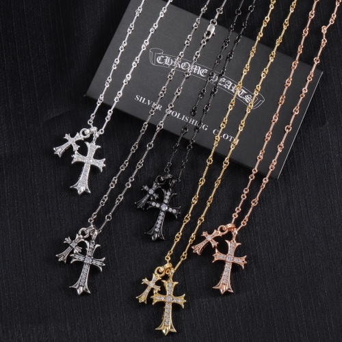 Replica Chrome Hearts Necklaces #1253916 $39.00 USD for Wholesale