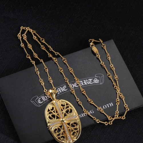 Wholesale Chrome Hearts Necklaces #1253927 $39.00 USD, Wholesale Quality Replica Chrome Hearts Necklaces