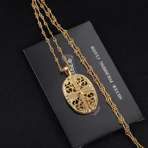 Replica Chrome Hearts Necklaces #1253927 $39.00 USD for Wholesale