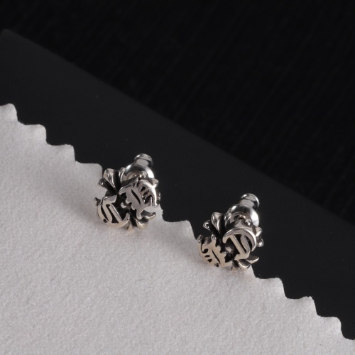 Wholesale Chrome Hearts Earrings #1253943 $32.00 USD, Wholesale Quality Replica Chrome Hearts Earrings