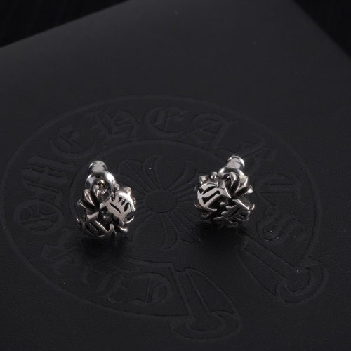 Replica Chrome Hearts Earrings #1253943 $32.00 USD for Wholesale