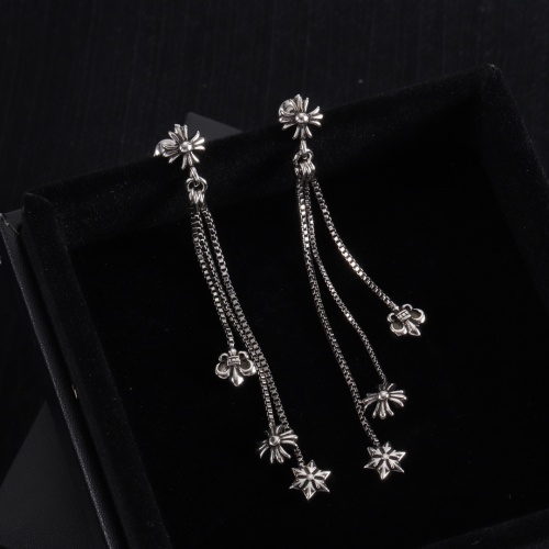 Wholesale Chrome Hearts Earrings #1253950 $34.00 USD, Wholesale Quality Replica Chrome Hearts Earrings