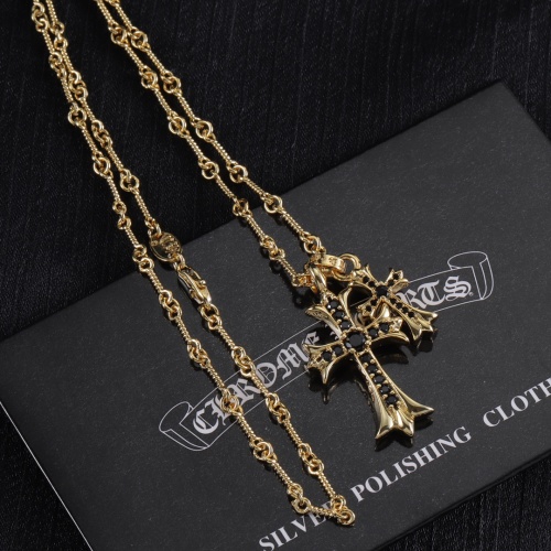 Wholesale Chrome Hearts Necklaces #1253963 $39.00 USD, Wholesale Quality Replica Chrome Hearts Necklaces