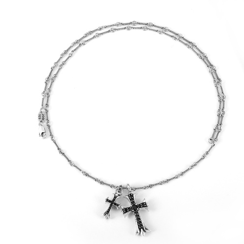 Wholesale Chrome Hearts Necklaces #1253992 $39.00 USD, Wholesale Quality Replica Chrome Hearts Necklaces