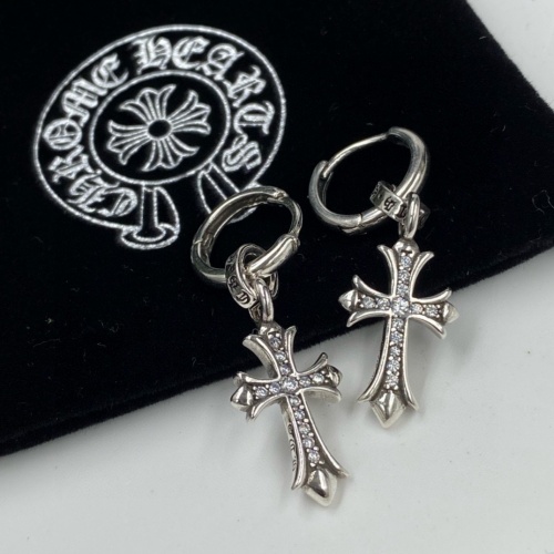 Wholesale Chrome Hearts Earrings #1253993 $32.00 USD, Wholesale Quality Replica Chrome Hearts Earrings