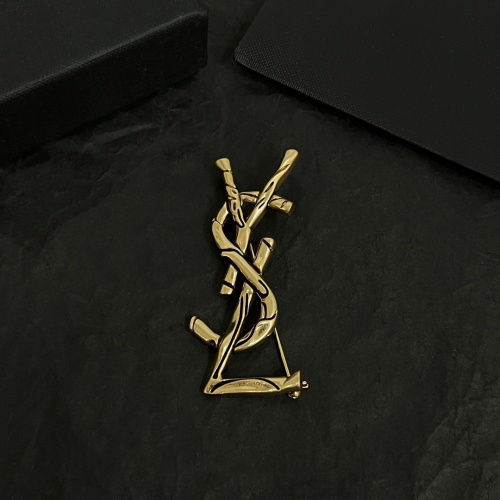 Wholesale Yves Saint Laurent Brooches For Women #1254023 $38.00 USD, Wholesale Quality Replica Yves Saint Laurent Brooches