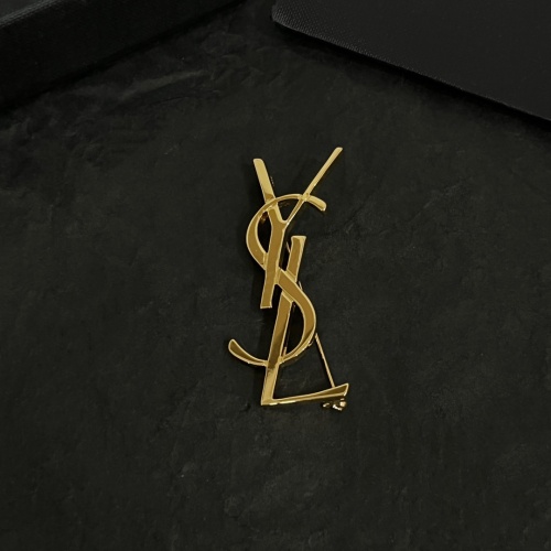 Wholesale Yves Saint Laurent Brooches For Women #1254024 $38.00 USD, Wholesale Quality Replica Yves Saint Laurent Brooches