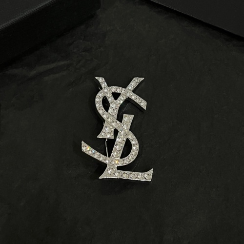 Wholesale Yves Saint Laurent Brooches For Women #1254027 $38.00 USD, Wholesale Quality Replica Yves Saint Laurent Brooches