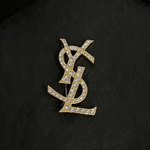 Wholesale Yves Saint Laurent Brooches For Women #1254028 $38.00 USD, Wholesale Quality Replica Yves Saint Laurent Brooches