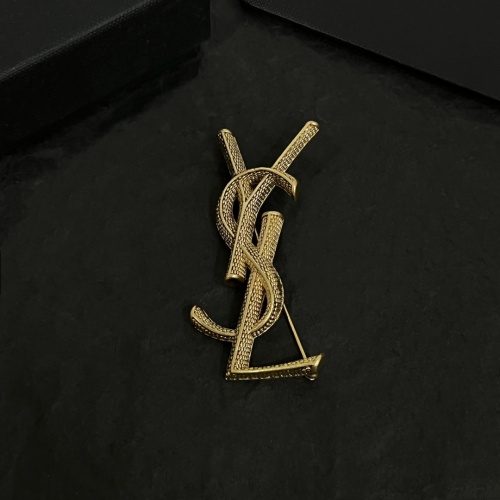 Wholesale Yves Saint Laurent Brooches For Women #1254031 $38.00 USD, Wholesale Quality Replica Yves Saint Laurent Brooches