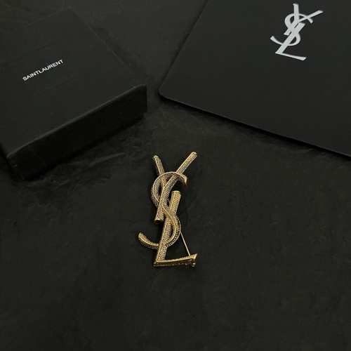 Replica Yves Saint Laurent Brooches For Women #1254031 $38.00 USD for Wholesale