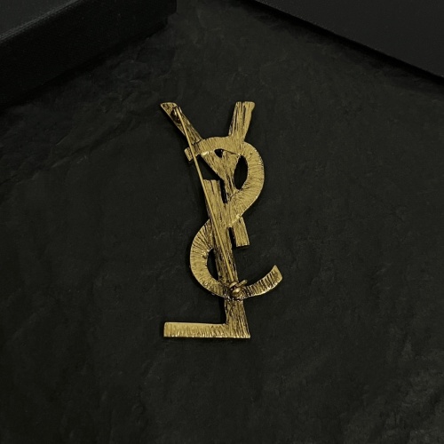 Replica Yves Saint Laurent Brooches For Women #1254033 $42.00 USD for Wholesale