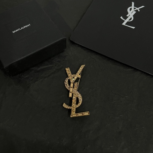 Replica Yves Saint Laurent Brooches For Women #1254033 $42.00 USD for Wholesale