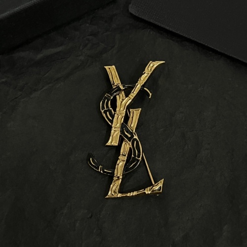 Wholesale Yves Saint Laurent Brooches For Women #1254038 $38.00 USD, Wholesale Quality Replica Yves Saint Laurent Brooches