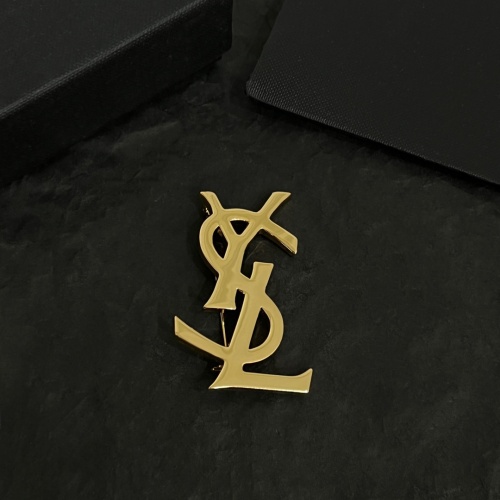 Wholesale Yves Saint Laurent Brooches For Women #1254039 $38.00 USD, Wholesale Quality Replica Yves Saint Laurent Brooches